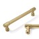 CABDM 10 Pack 5 Inch Champagne Bronze Cabinet Pulls Gold Drawer Pulls Kitchen Cabinet Hardware Champagne Brass Kitchen Handles for Cabinets Cupboard Handles Drawer Handles