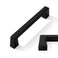 CABDM 10 Pack 5 inch Solid Matte Black Cabinet Handles Kitchen Hardware Drawers Bathroom Vanity Cabinet Door Handles