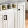 CABDM 10 Pack 5 inch Solid Matte Black Cabinet Handles Kitchen Hardware Drawers Bathroom Vanity Cabinet Door Handles