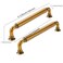 CABDM 10 Pack 6 Inch Hole Center Antique Brass Cabinet pulls HeavyDuty Solid Vintage Brass Cabinet Handle Hardware Suitable for cabinets Dressers Kitchens and Bathroom cabinets