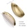 CABDM 2 Pack 4 Drawer Pulls Champagne Bronze Cabinet Cup Pulls Kitchen Hardware Cabinet Handles Drawer Handles Knobs 4 inch 102mm Center to Center