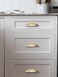 CABDM 2 Pack 4 Drawer Pulls Champagne Bronze Cabinet Cup Pulls Kitchen Hardware Cabinet Handles Drawer Handles Knobs 4 inch 102mm Center to Center