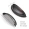 CABDM 2 Pack 4 Drawer Pulls Oil Rubbed Bronze Cabinet Cup Pulls Kitchen Hardware Cabinet Handles Drawer Handles Knobs 4 inch 102mm Center to Center