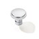 CABDM 2 Pack Polished Chrome Cabinet Pulls Knobs 114 Inch Vintage Brass Cabinet Hardware Kitchen Cabinet Handles for Bathroom Drawer Pulls Dresser Pulls
