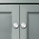 CABDM 2 Pack Polished Chrome Cabinet Pulls Knobs 114 Inch Vintage Brass Cabinet Hardware Kitchen Cabinet Handles for Bathroom Drawer Pulls Dresser Pulls