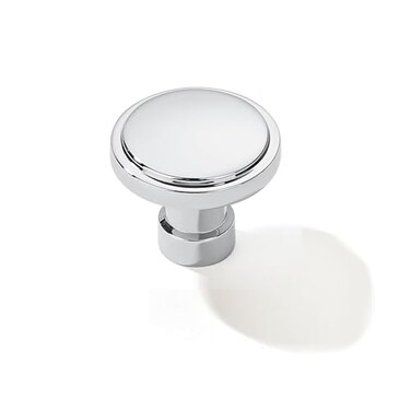 CABDM 2 Pack Polished Chrome Cabinet Pulls Knobs 114 Inch Vintage Brass Cabinet Hardware Kitchen Cabinet Handles for Bathroom Drawer Pulls Dresser Pulls