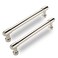 CABDM 2 Pack Polished Nickel Cabinet Pulls5 Inch128mm Hole Centers Cabinet Handles Kitchen Hardware for Cabinets and Drawer