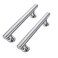 CABDM 3 inch 76mm 2 Pack Polished Chrome Cabinet pulls Solid HeavyDuty Handles Hardware for Kitchen Badroom Drawer Square Pulls Cupboard Cabinets