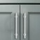 CABDM 3 inch 76mm 2 Pack Polished Chrome Cabinet pulls Solid HeavyDuty Handles Hardware for Kitchen Badroom Drawer Square Pulls Cupboard Cabinets