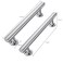 CABDM 4 inch 102mm 2 Pack Polished Chrome Cabinet pulls Solid HeavyDuty Handles Hardware for Kitchen Badroom Drawer Square Pulls Cupboard Cabinets