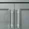 CABDM 4 inch 102mm 2 Pack Polished Chrome Cabinet pulls Solid HeavyDuty Handles Hardware for Kitchen Badroom Drawer Square Pulls Cupboard Cabinets