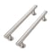 CABDM 5 inch 128mm 10 Pack Polished Nickel Cabinet pulls Solid HeavyDuty Handles Hardware for Kitchen Badroom Drawer Square Pulls Cupboard Cabinets