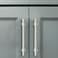 CABDM 5 inch 128mm 10 Pack Polished Nickel Cabinet pulls Solid HeavyDuty Handles Hardware for Kitchen Badroom Drawer Square Pulls Cupboard Cabinets