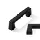 CABDM 6 Pack 3 inch Solid Matte Black Cabinet Handles Kitchen Hardware Drawers Bathroom Vanity Cabinet Door Handles