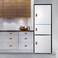 CcHhyyt 6 Pack SelfStick Instant Cabinet Handle Pulls Drawer Pull Helper with Adhesive Sliding Door Handle Stick On Handle for Glass Windows Wardrobes Peel and Stick Knob Drill Free 6pcsSet Brown