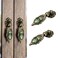 CcHhyyt Drop Pendant Knobs Zinc Alloy Cabinet Pulls Furniture Knobs Starry Pattern Cupboard Handle Drawer Pulls Solid Metal Kitchen Hardware Handles for Cabinet Drawer Wardrobe 2pcsSet