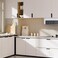 Cekikibi 2 Pack Adhesive Edge Finger Pulls for CabinetsKitchen Aluminium Alloy Concealed Drawer Pulls No Drilling Required Flat Stick On Cabinet Handles Black 59 Overall Length