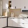 Cekikibi 2 Pack Adhesive Edge Finger Pulls for CabinetsKitchen Aluminium Alloy Concealed Drawer Pulls No Drilling Required Flat Stick On Cabinet Handles Black 59 Overall Length