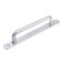 Chinflly 2 PCS Pull Push Door HandleMetal Commercial Door Handle Door PullsStainless Steel Heavy Duty Barn Door Pulls with Mounting Screws Silver192x19mm75x075 Inch