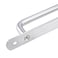 Chinflly Door Handle 2 Pcs Heavy Duty Stainless Steel Push Door Gate Pulls Cabinet Handle with Mounting Screws Silve 882x075