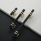 Coinkoly 10 Pack 5 Inch128mm Matte Black and Gold Cabinet Pulls Kitchen Cabinet Handles Matte Black and Gold Drawer Hardware for Cabinets