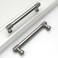 Coinkoly 10 Pack 5128mm Brushed Satin Nickel Cabinet Pulls Knurled Kitchen Cabinet Handles Drawer Pulls Cupboard Hardware for Cabinets