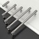 Coinkoly 10 Pack 5128mm Brushed Satin Nickel Cabinet Pulls Knurled Kitchen Cabinet Handles Drawer Pulls Cupboard Hardware for Cabinets