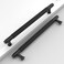 Coinkoly 10 Pack 712192mm Matte Black Cabinet Pulls Knurled Kitchen Cabinet Handles Drawer Pulls Cupboard Hardware for Cabinets