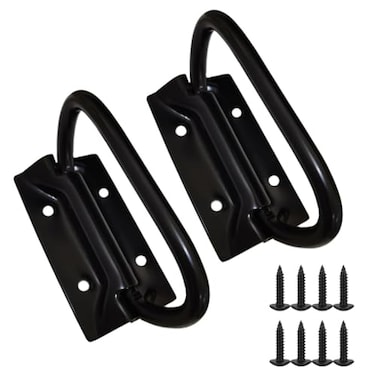 CORGRE Furniture Handles Aviation Transport Box Handles Chest HandleBlack 2 Pack