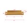 Coshar 2Pcs Window Sash Lift Handle Gold Aluminum Alloy 3Inch Hole Center Drawer Push Pull Handle Hardware for Sliding Window Kitchen Closet Gold 2 Pieces