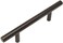 Cosmas 25 Pack 404030ORB Oil Rubbed Bronze Solid Steel Construction 38 Inch Slim Line Euro Style Cabinet Hardware Bar Pull 3 Inch 76mm Hole Centers