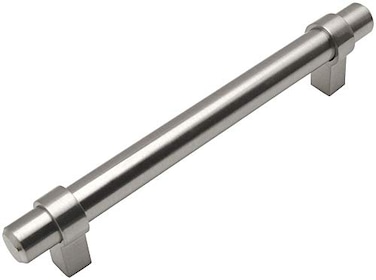 Cosmas 5 Pack 161128SN Satin Nickel Contemporary Bar Cabinet Handle Pull 5 128mm Hole Centers