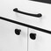 COTYKILEY 10 Pack 5 Inch128mm Matte Black Kitchen Cabinet Handles Cabinet Pulls Cabinet Door Handles Kitchen Cabinet Hardware Cupboard Drawer Pulls Dresser Handles