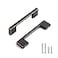 Dazzleeta 10 Pack Oil Rubbed Bronze Cabinet Pulls 3 34 inch Square Cabinet Handles Drawer Kitchen Cupboard Dresser Cabinet Hardware
