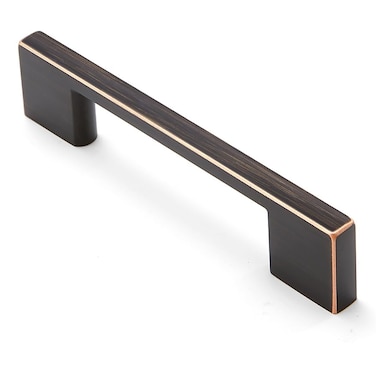 Dazzleeta 10 Pack Oil Rubbed Bronze Cabinet Pulls 3 34 inch Square Cabinet Handles Drawer Kitchen Cupboard Dresser Cabinet Hardware