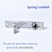 Dontay Pocket Door HandlesStainless Steel 304 Edge PullHidden Handle HardwareFlush Mount Sliding Door Pull for Bathroom CabinetsDrawers1Polished Chrome