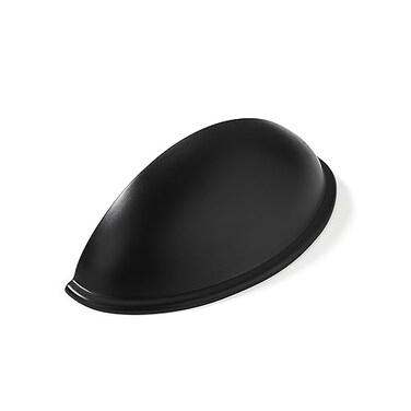 Dosoye 5 Pack 25 inch Drawer Pulls Matte Black Cabinet Cup Pulls Kitchen Hardware Cabinet Handles Drawer Handles Knobs