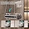 EHERDM 2PCS Suction Cup Door Handles PunchFree Waterproof Handle for Windows and Cabinets Removable Strong Hold Door Handles for Bathroom Kitchen Transparent