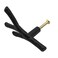 ESreake 10pcs Vintage Tree Twig Branch Cabinet Knobs Pulls HandleSingle Hole Zinc Alloy Drawer Pull Handle for Farmhouse Cabin Mountain House Kitchen Cupboard Dresser Single Hole 10 Pack Black
