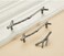 ESreake 4Pcs Large Vintage Tree Twig Branch Cabinet Knobs Pulls HandlesZinc Alloy Drawer Pull Handle for Farmhouse Cabin Mountain House Kitchen Cupboard 4 Pack Hole Distance 5 Ancient Silver