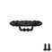 FarBoat 10pcs Antique Style Bail Handles Classical Black Decorative Drop Pulls for Doors Furnitures Woodboxes Overall 105x36mm Hole Centers 83mm327