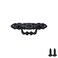 FarBoat 10pcs Antique Style Bail Handles Classical Black Decorative Drop Pulls for Doors Furnitures Woodboxes Overall 105x36mm Hole Centers 83mm327