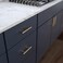 Franklin Brass 10Pack Champagne Bronze Cabinet Handles 3 Inch Hole Center Modern Pulls for Drawers Kitchen Cabinet Door Dressers Solid Bar