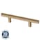 Franklin Brass 10Pack Champagne Bronze Cabinet Handles 3 Inch Hole Center Modern Pulls for Drawers Kitchen Cabinet Door Dressers Solid Bar