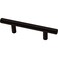 Franklin Brass 10Pack Matte Black Cabinet Handles 3 Inch Hole Center Modern Pulls for Drawers Kitchen Cabinet Door Dressers Solid Bar