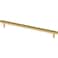 Franklin Brass 1Pack Satin Gold Cabinet Handles 12 Inch Hole Center Casual Pulls for Drawers Kitchen Cabinet Door Dressers Oversized