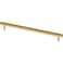 Franklin Brass 1Pack Satin Gold Cabinet Handles 12 Inch Hole Center Casual Pulls for Drawers Kitchen Cabinet Door Dressers Oversized