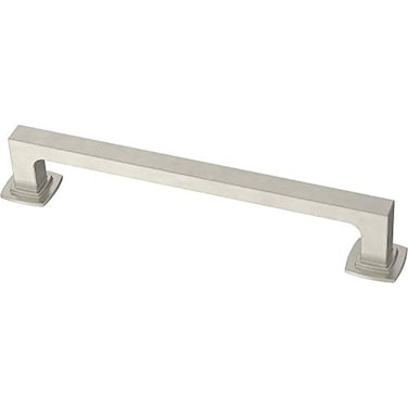 Franklin Brass 1Pack Satin Nickel Cabinet Handles 6516 Inch Hole Center Pulls for Drawers Kitchen Cabinet Door Dressers Parow