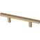 Franklin Brass 5Pack Champagne Bronze Cabinet Handles 3 Inch Hole Center Modern Pulls for Drawers Kitchen Cabinet Door Dressers Solid Bar