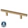 Franklin Brass 5Pack Champagne Bronze Cabinet Handles 3 Inch Hole Center Modern Pulls for Drawers Kitchen Cabinet Door Dressers Solid Bar